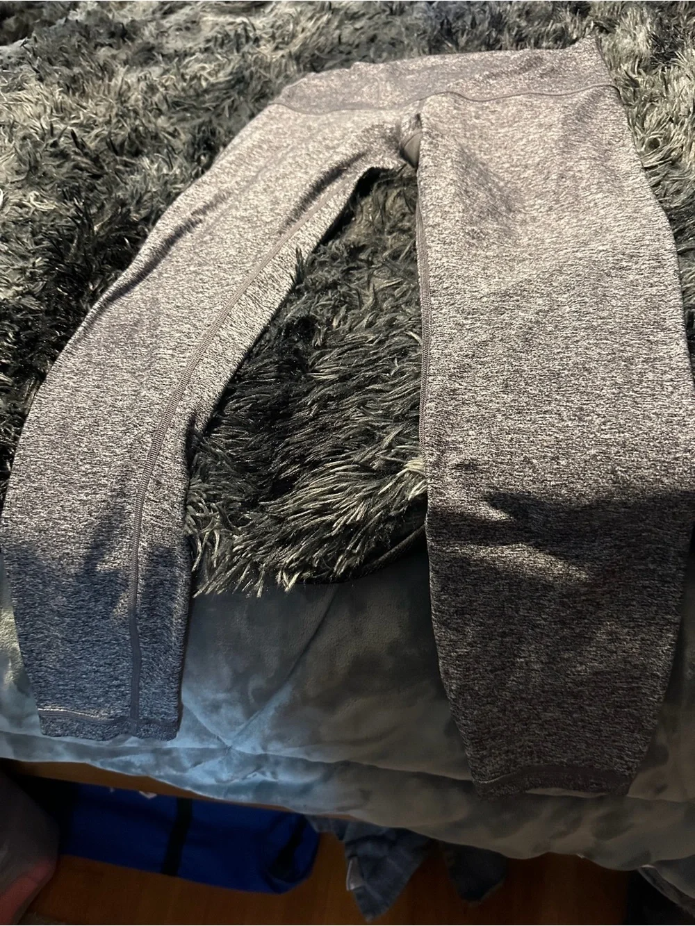 lululemon athletica Heathered Charcoal Gray Leggings